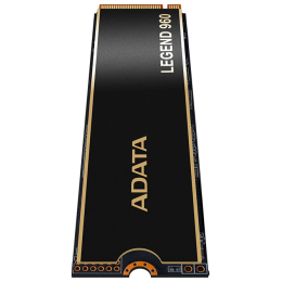 Твердотельный накопитель SSD M.2 2280 2TB ADATA LEGEND 960 [ALEG-960-2TCS] PCIe Gen4x4 with NVMe, 7400/6800, IOPS 750/630K, MTBF 2M, 3D NAND, 1560TBW, 0,43DWPD, Heat Sink, SMI SM2264, Work with PS5, RTL